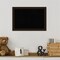 Black Cork Board (20 in. x 14 in.), Espresso Brown Wood Frame - Bulletin Board, Organization Board, Pin Board